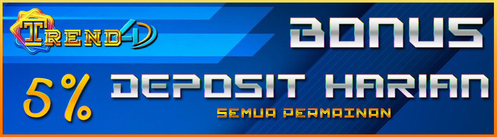 Bonus Deposit Harian 5%